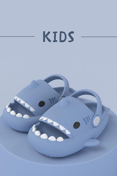 Reyo Hipnotico Kids Shark Slippers Sandals Shark Slides Sandals