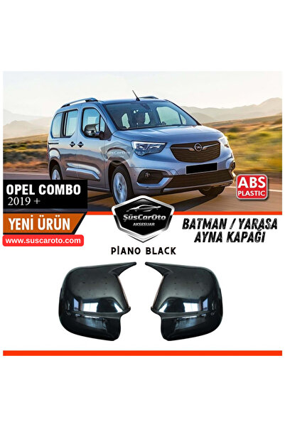 ŞüsCarOto Aksesuar Opel Combo 2019 Sonrası Uyumlu Batman Yarasa Ayna Kapağı P...