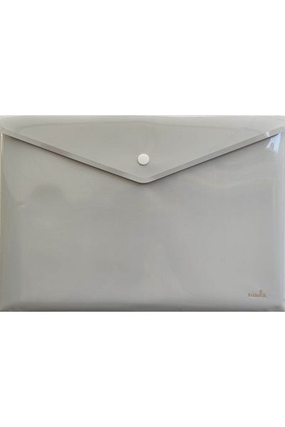 FİYPER A4 Pastel Colored Snap Envelope File - 5 Colors