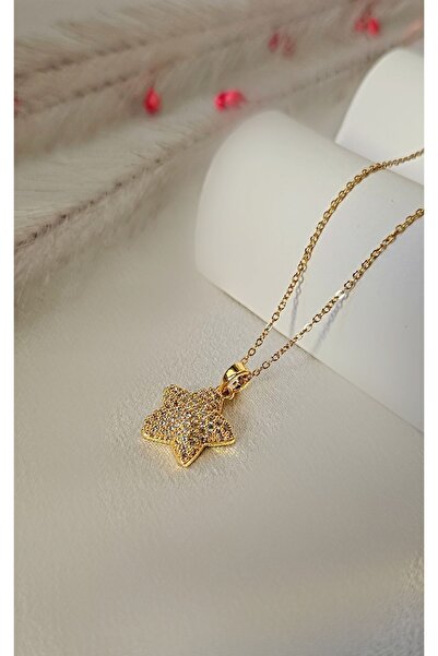 m mavi deniz accesories قلادة ستار من الفولاذ المرصعة بالمجوهرات