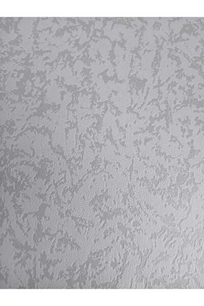 KMS HOME Açık Gri Efektli Kabartmalı Duvar Kağıdı 5m2