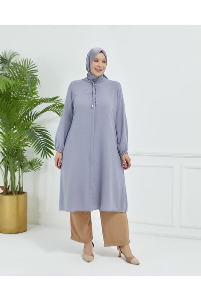 Pay Plus Size - Lace-Up Cap Design