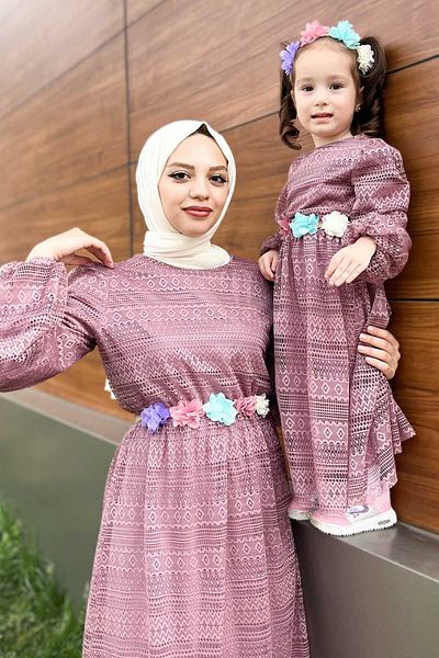 Moda Mihram Spitzenkleid für Damen