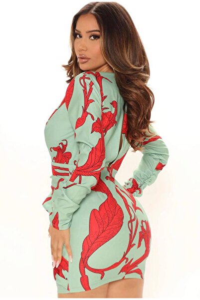 Mio Boutiques Mini Dress - Chest and Back Low Cut