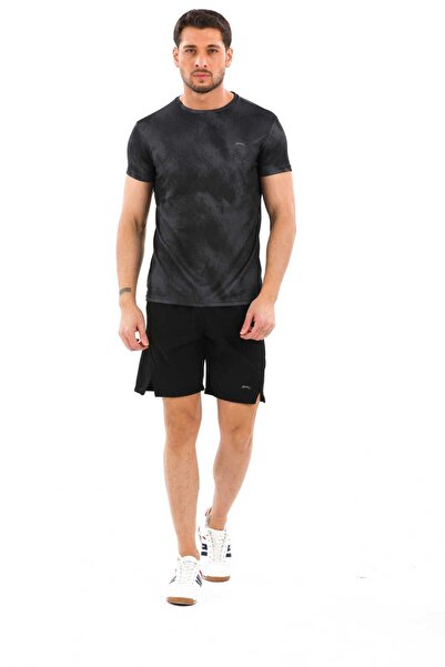 Slazenger Radzim Men's Black Short Sleeve T-shirt