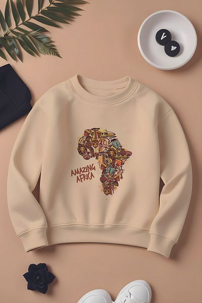 MYADA Hey Africa Oversize Παιδική Φούτερ - Special Design 12483