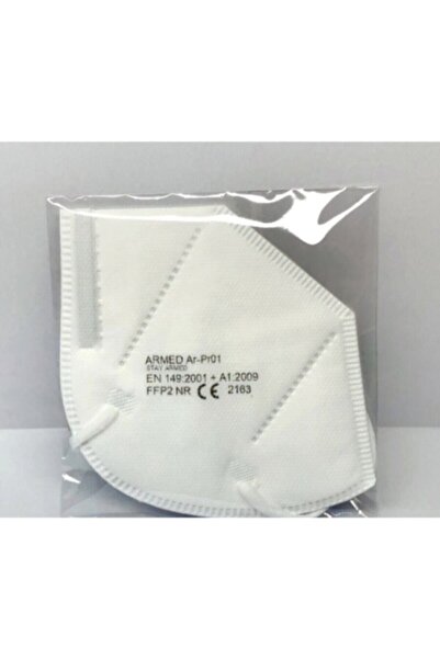 Genel Markalar N95 Ffp2 5 Katlı Maske Şeffaf Poşet İçerisinde 10 Adet