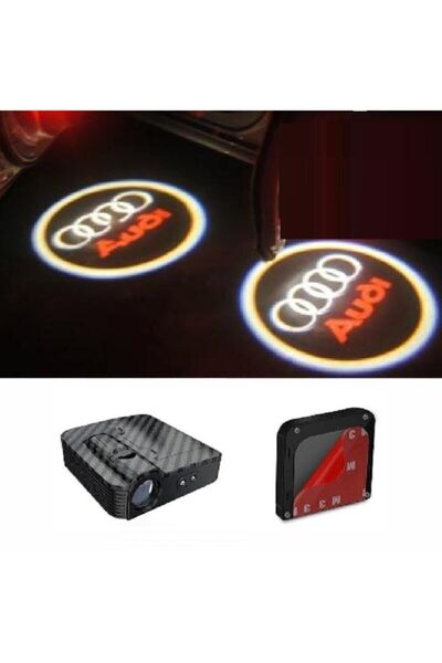 otodemir Audi Kapı Altı Logo - Audi Işıklı Logo - Kapı Altı Logo Audi A3 A4 A5 A6 A7 - Kapı Altı Led