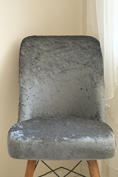 moris home Velvet 6-Piece Oval Chair Cover