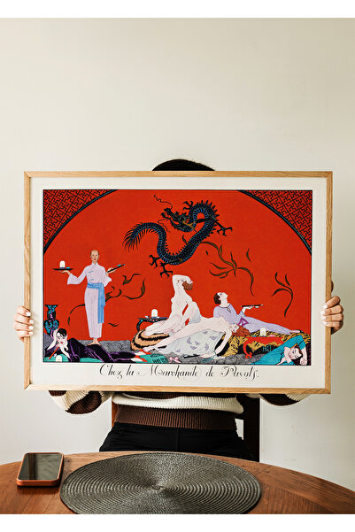 ARTHOUSECOLLECTIVE George Barbier - Moda Illüstrasyon Poster ( 1920 ) - Tablo...