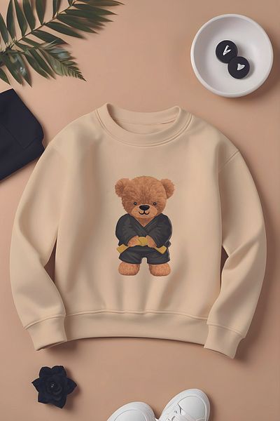 MYADA New Season Judoman Boho μοτίβο υπερμεγέθη παιδικό φούτερ - 11016