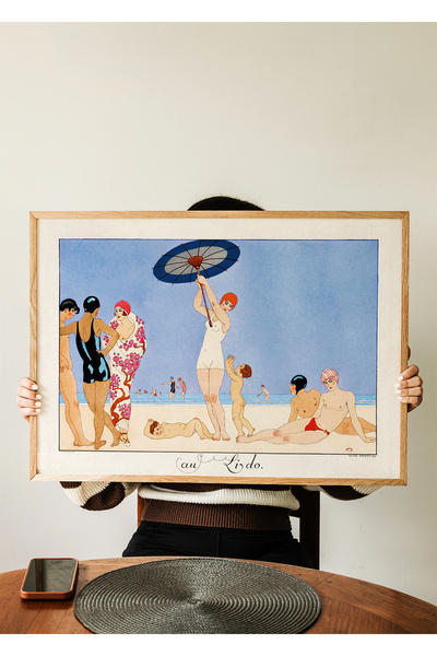ARTHOUSECOLLECTIVE Artistul / Colecția George Barbier - Poster fără ramă