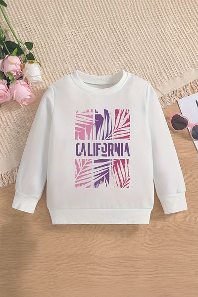 MYADA Hanorac oversize pentru copii în stil California - Design special 12631