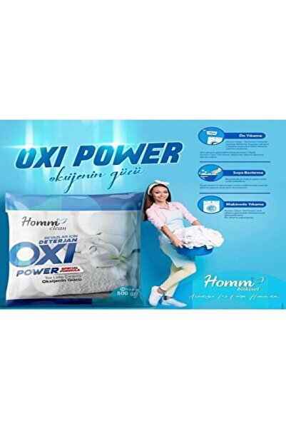 Dijital Dünyası Homm Clean Oxı Power Beyazlar Için 500 ml