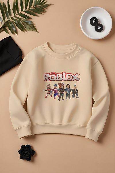 MYADA Παιδικό φούτερ Roblox Printed New Season Oversize - 11000