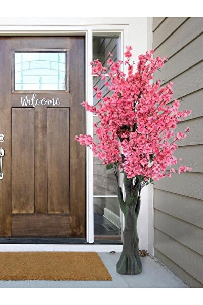 Nettenevime Yapay Ağaç Pembe Japon Kiraz Çiçeği Hazır Gövdeli Bahardalı Ağacı 170 cm Sakura Çiçeği