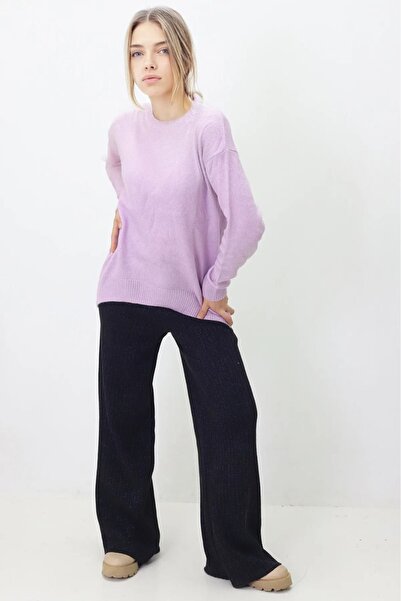 Get Crazy سترة طاقم الرقبة