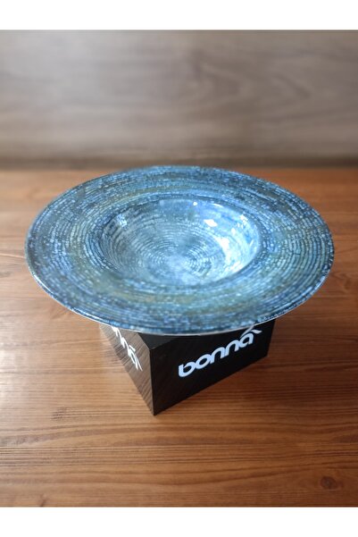 Bonna Porselen Patera Denim Banquet Çukur Makarna Tabağı 28 cm 400 cc (1 Adet)