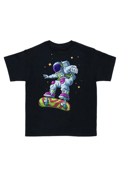 TakeTshirt تي شيرت رائد فضاء لركوب الأمواج للأطفال