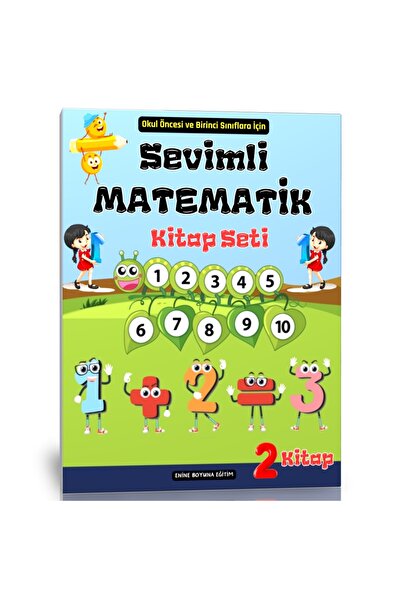 Enine Boyuna Eğitim Okul Öncesi ve Birinci Sınıflar Sevimli Matematik Kitap Seti