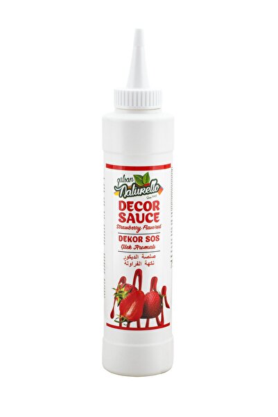 gülsan Naturello Çilek Aromalı Dekor Sos 750Gr.