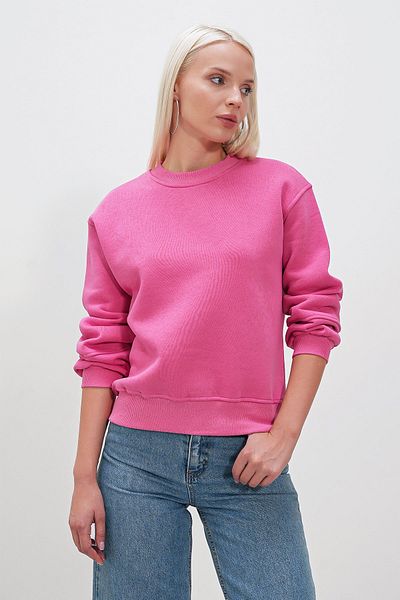 HAKKE Three Thread Sleeve Stitched Sweatshirt
