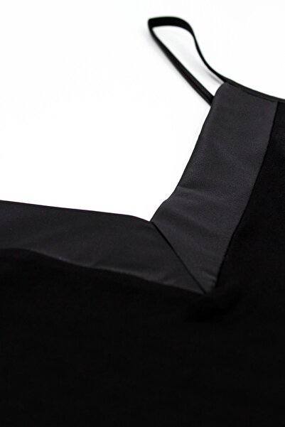 Öts Women's Thin Strap 2 Pack Viscose Satin Collar Undershirt