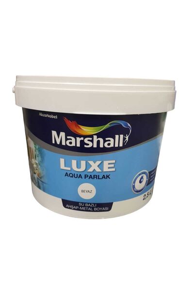 Marshall Luxe Aqua Parlak Su Bazlı Boya - Gelin Teli