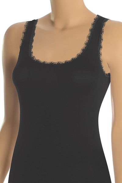 Öts Women's Lace Detailed Thick Strap Viscose Athlete