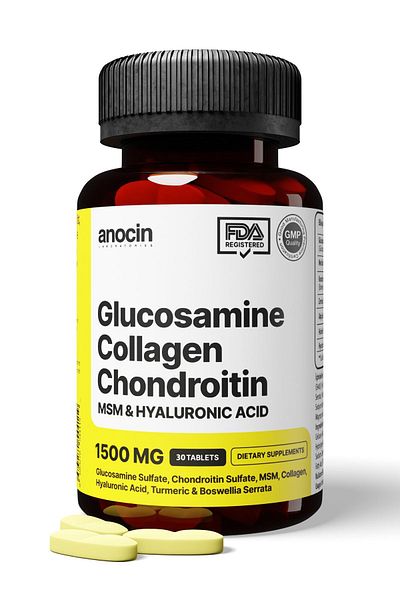 anocin Glucosamine Chondroitin Msm Collagen Curcumin Tablet 1500 Mg Glucosamine Chondroitin Collagen