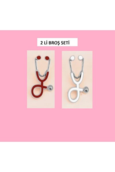 marimari 2 li broş doktor , Hemşire’ ler günü hediyesi  broş takısı yaka iğne...