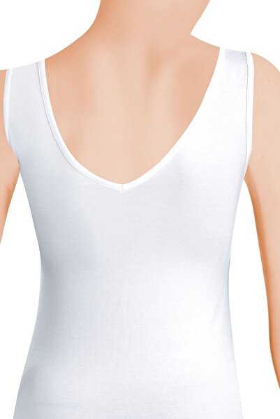 Öts Жіноча майка з V-подібним вирізом і товстими бретелями з віскози