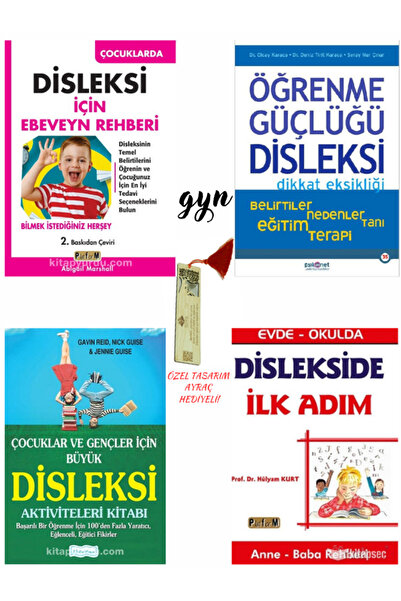 Platform Yayınları Disleksi İçin Ebeveyn Rehberi 4 Kitap Set ( AYRAÇ HEDİYELİ! )