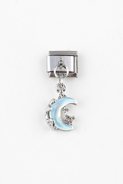 Sortie Aksesuar Hilal Figürlü Paslanmaz Çelik Italyan Charm Bileklik Kişisell...