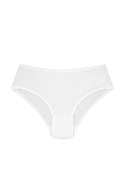 Öts Chiloți pentru fete din bumbac alb din Lycra, 5 piese