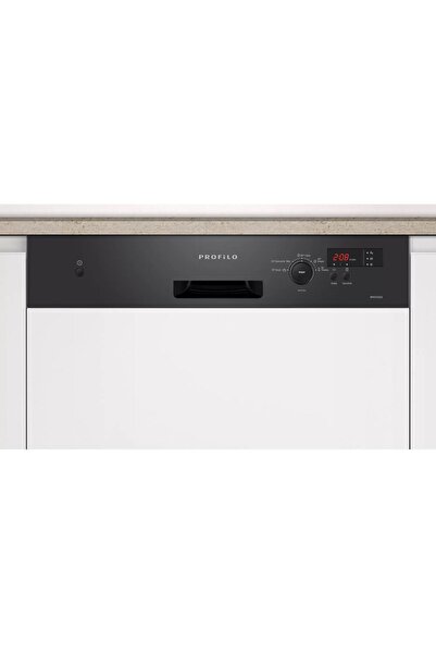 Profilo Yarı Ankastre Bulaşık Makinesi 60 cm Siyah