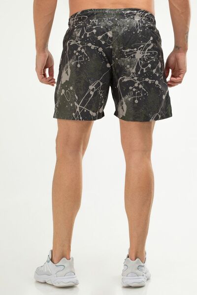 speedlife Ανδρικό σορτς κολύμβησης Khaki Regular Quick Dry Basic Xe0124