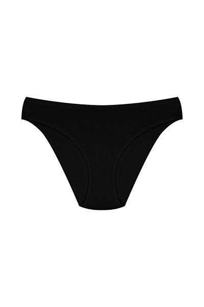 Öts Chiloți negri pentru femei, din bumbac, din Lycra