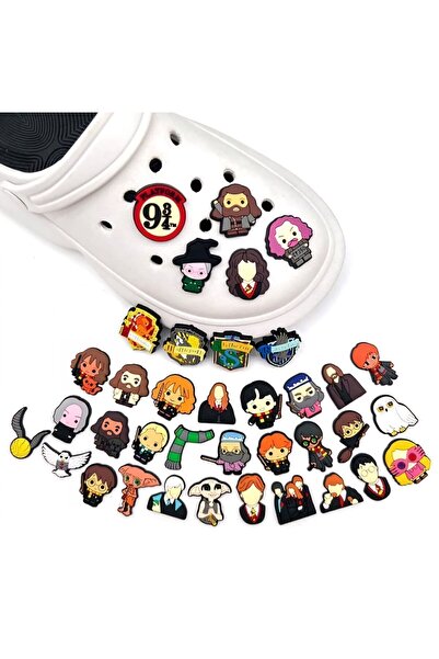 Sanat Markt Hogwards Serisi: Hermione Granger, Hagrid, Sirius Black - Jibbitz Rozeti - 3 Adet