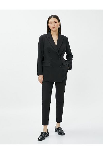 Koton Basic-Zigarettenhose mit schmalem Bein
