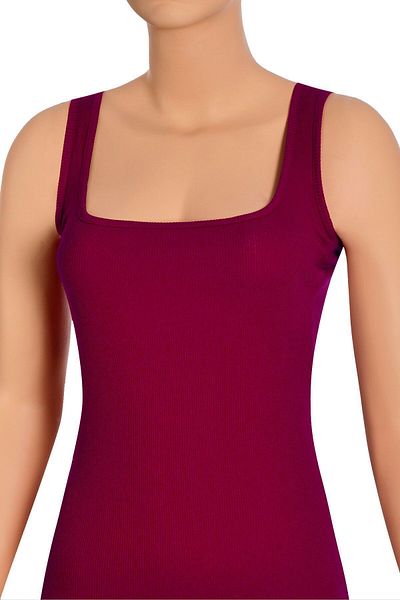 Öts Women's Corded Cotton Lycra Undershirt
