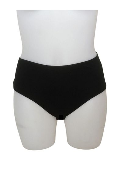 SİMAY Pack of 7 Black Cotton Lycra Women's Bato Panties