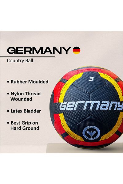 Vector X Germany Rubber Moulded Football Size-3