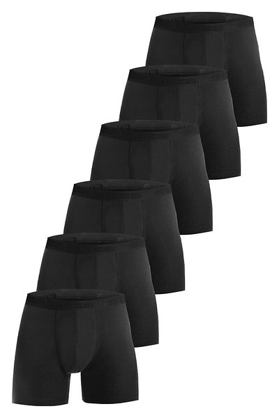 Öts Ανδρικά μαύρα 6-τεμάχια Modal Boxers