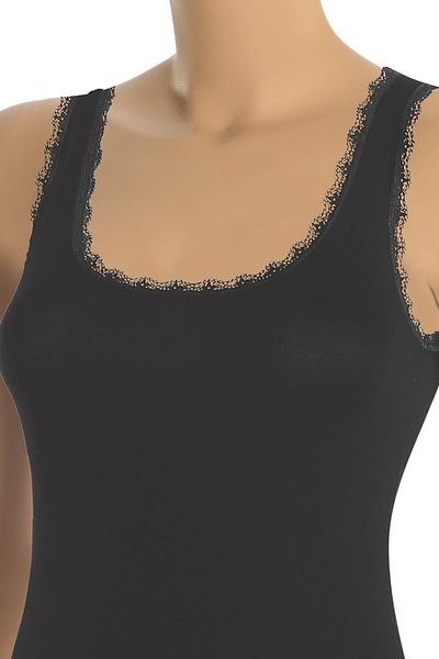 Öts Women's Lace Detailed Thick Strap Viscose Athlete