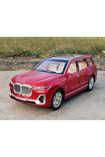 scntoys BMW X7 Araba 1:24 Diecast Metal Model Araba Koleksiyon Araba Sesli Iş...