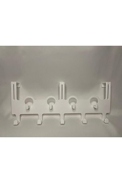 wishhome Multi-Purpose Door Back Hanger Hanger with 9 Hooks