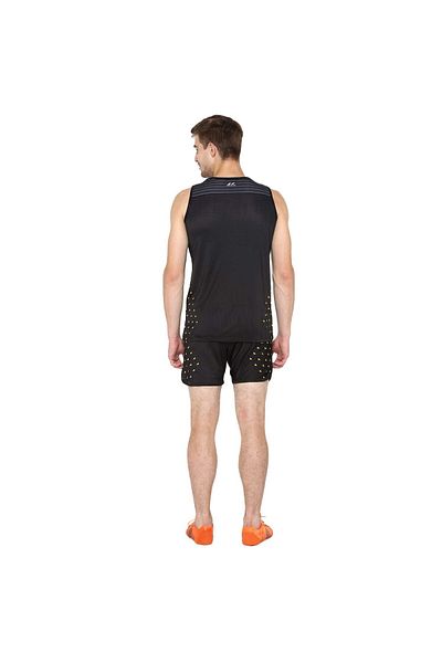 Nivia Zion Track and Field Jersey Set (Dark Grey/Light Grey, XS)  | For Men, Boys.