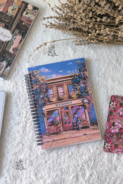 Flowery Paper Bookshop Kitap Günlüğüm , 50 Yaprak /100 Sayfa ,a5, Okuma Günlü...