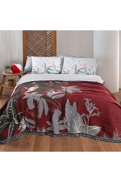 Sarev Dragon Gray Double Painted 100% Cotton Pique Set